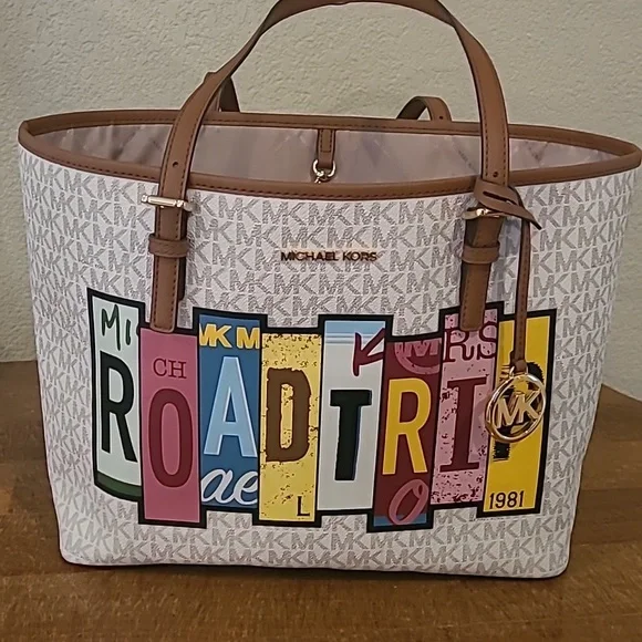 Michael Kors Bags Michael Kors Desert Road Trip Tote Limited Edition Bag Carry On Travel Purse Poshmark